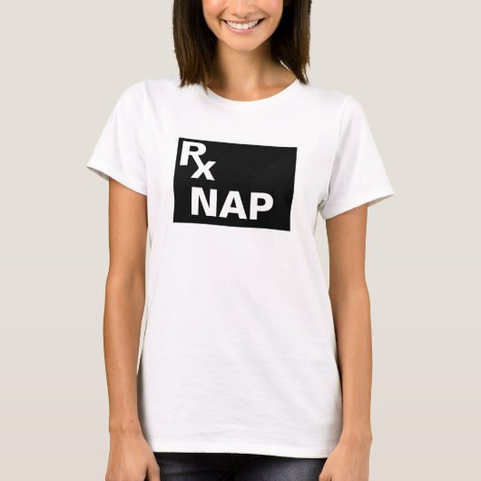 BESTE VOORSCHRIFT - RX NAP - Funny T-shirt (Voorkant)