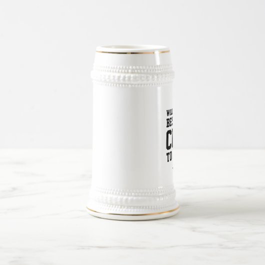 Beste voorstel van de man die geen grappige bruilo bierpul (Center)