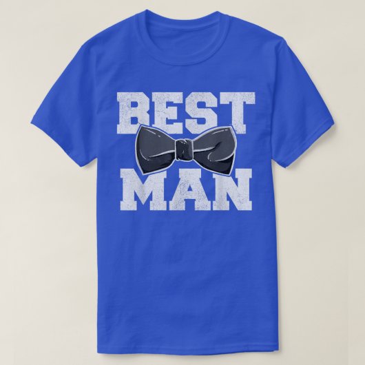 Beste voorstel voor mannen, Bachelor Party Groomsm T-shirt (Design voorkant)