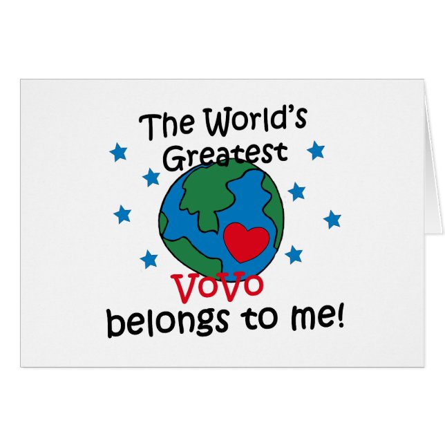 Beste VoVo behoort tot mij (Voorkant Horizontaal)