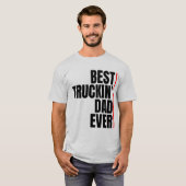 BESTE VRACHTWAGEN-PAPA Ooit T-shirt (Voorkant volledig)