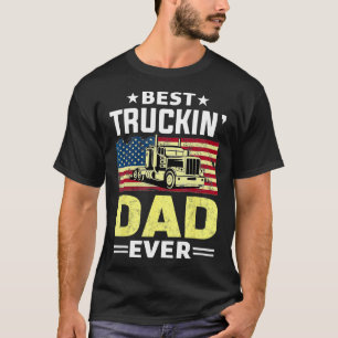 Beste Vrachtwagen Vader Ooit Vrachtwagenchauffeur T-shirt