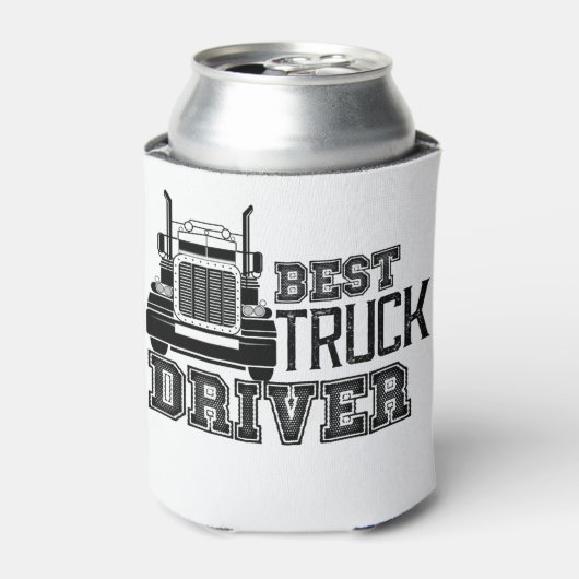 Beste vrachtwagenbestuurder blikjeskoeler (Blikje Voorkant)