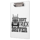 Beste vrachtwagenbestuurder klembord (Links)