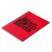 Beste vrachtwagenbestuurder notitieboek (Linkerzijde)