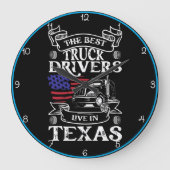 Beste vrachtwagenchauffeurs wonen in Texas Grote Klok (Voorkant)