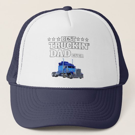 Beste vrachtwagenvader ooit trucker pet (Voorkant)