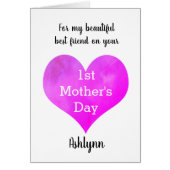 Beste Vriend 1e Moederdag (Voorkant)