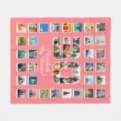 Beste vriend 30ste verjaardag fleece deken (Voorkant (Horizontaal))