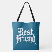 Beste Vriend -3 Tote Bag (Achterkant)