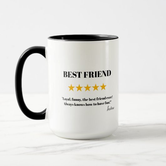 Beste vriend 5 sterren Review | Best Friends Cadea Mok (Links)