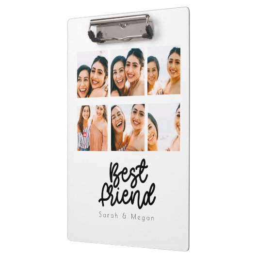 beste vriend 6 fotocollage klembord (Links)