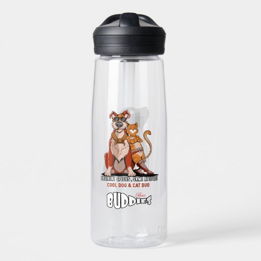 Beste vriend | 750ml waterfles (Voorkant)