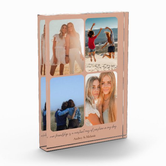 Beste Vriend Afbeelding Lijst, Verjaardagscadeau v Fotoblokken (Links)