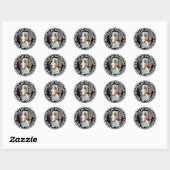 Beste vriend Australische herder Ronde Sticker (Vel)