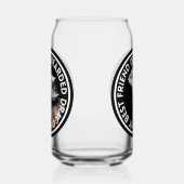 Beste vriend Bearded Dragon Blikvorm Glas (Links)