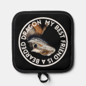 Beste vriend Bearded Dragon Pannenlap (Voorkant)