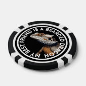 Beste vriend Bearded Dragon Poker Chips (Enkel)