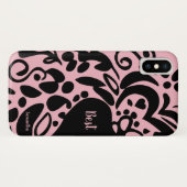 Beste vriend | Beste halve | Trendy Pattern Case-Mate iPhone Case (Achterkant (horizontaal))