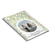 Beste Vriend BFF Gift Bloemen Foto Notitieboek (Rechterzijde)