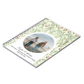 Beste Vriend BFF Gift Bloemen Foto Notitieboek (Linkerzijde)