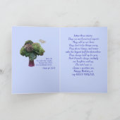 Beste vriend Blue Hydrangea 2480-- of elke gelegen Kaart (Binnen)