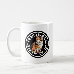 Beste vriend Calico Cat Koffiemok