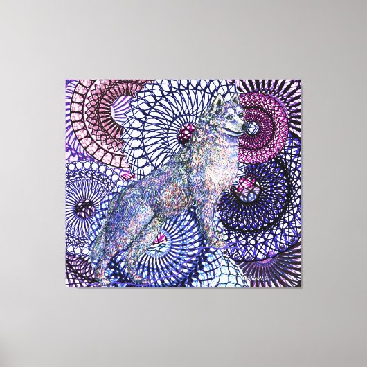 Beste vriend canvas afdruk (Voorkant)