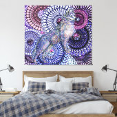 Beste vriend canvas afdruk (Insitu (Slaapkamer))