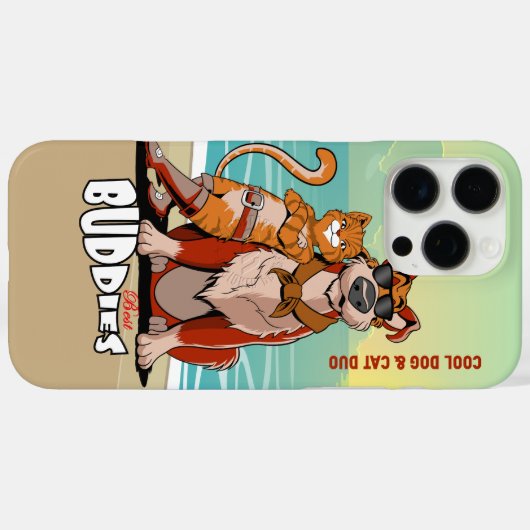 Beste vriend Case-Mate iPhone case (Achterkant (horizontaal))