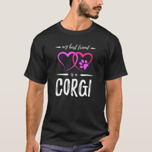 Beste vriend Corgi Dog Dog Mam Idea T-shirt