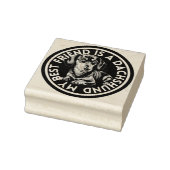 Beste vriend Dachshund Rubberstempel (Stempel)