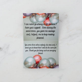 Beste vriend Dank u kaarten