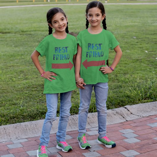 Beste vriend die Rode Pijl wijst T-shirt