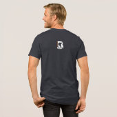 Beste vriend (donkere modus) | Heren Tri-Blend Shirt (Voorkant)