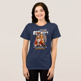 Beste vriend (donkere modus) | Vrouwen Tri-Blend Shirt