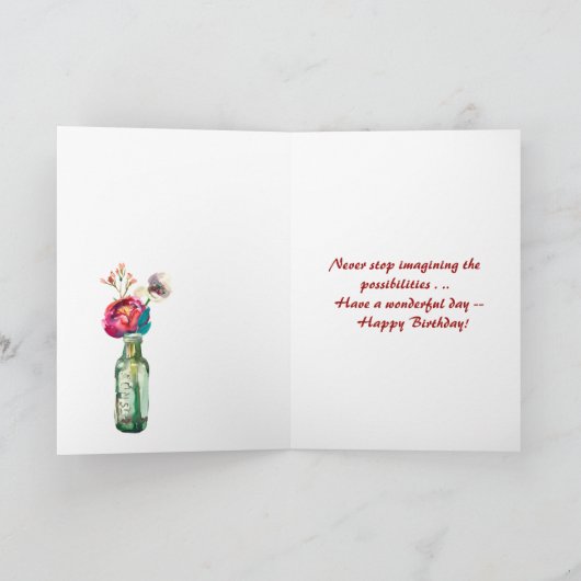 Beste vriend, een fijne verjaardag kaart (Binnen)