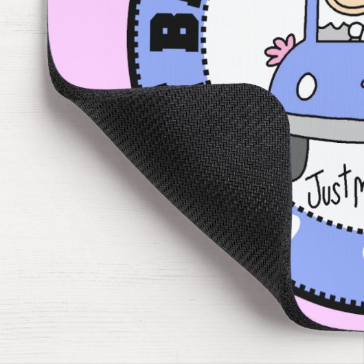 Beste vriend en liefdesvrouw muismat (Hoek)