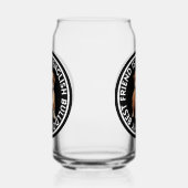 Beste vriend Engelse Bulldog Blikvorm Glas (Links)
