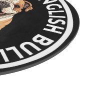 Beste vriend Engelse Bulldog Snijplank (Hoek)