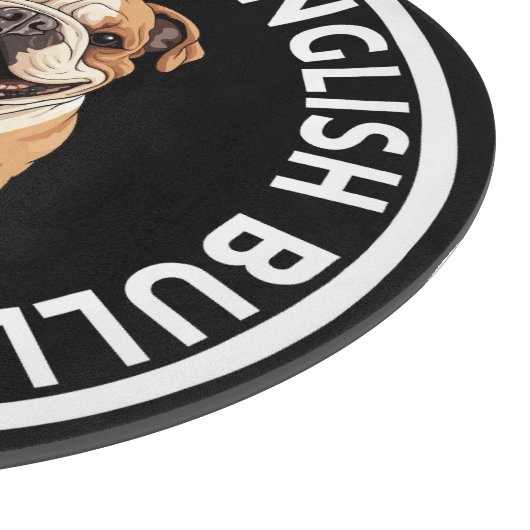 Beste vriend Engelse Bulldog Snijplank (Hoek)