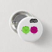 Beste Vriend Eten Vriendschap Ronde Button 3,2 Cm (Voorkant /achterkant)