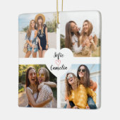 Beste Vriend foto collage Ornamenten (Links)