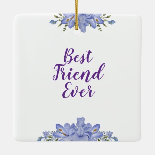 Beste Vriend foto collage Ornamenten (Achterkant)