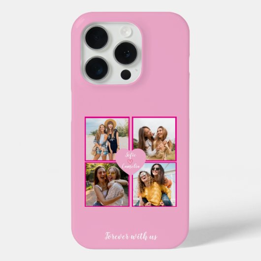 Beste vriend foto collage telefoonhoesjes Case-Mate iPhone case (Achterkant)