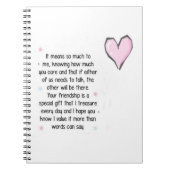 ***BESTE VRIEND** FOTO NOTEBOOK NOTITIEBOEK (Voorkant)