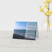 Beste vriend Gedicht Nota Kaart (Gele Bloem)