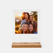 Beste vriend Gepersonaliseerde Acryl Song Foto Pla Bord (Voorkant)