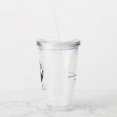 Beste Vriend Gift Bestie BFF Fotobericht Acryl Drinkbeker (Links)