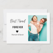 Beste Vriend Gift Gepersonaliseerde Giften voor Ha Kaart (Voorkant)